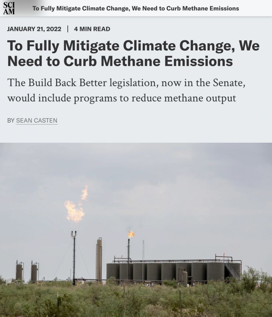 To Fully Mitigate Climate Change, We Need to Curb Methane Emissions